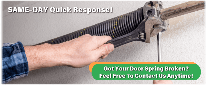 Broken Garage Door Spring Defiance MO
